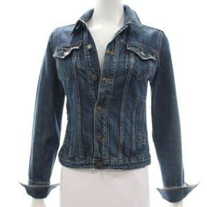 RED ENGINE JEAN JACKET SIZE SMALL